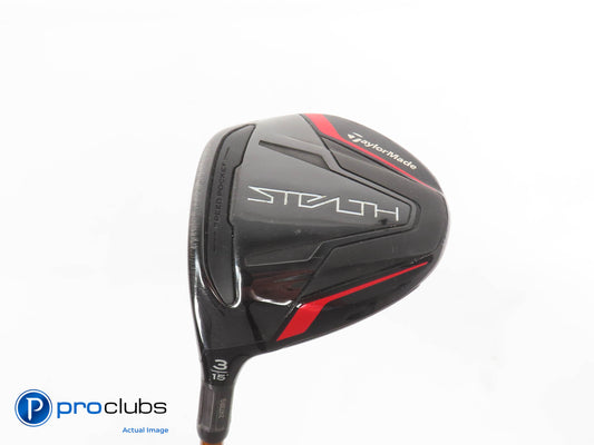 Left Handed TaylorMade Stealth 15* 3 Wood - Aldila Rogue Elite 55 Regular 378513