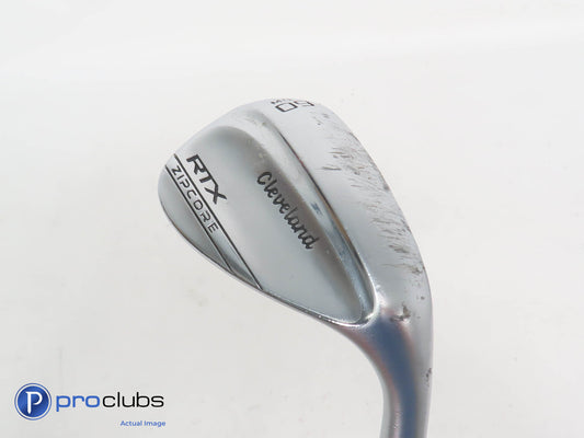 Cleveland RTX Zipcore LOW 60*(6*) Wedge - TT TI DG Spinner Wedge Flex - 359090