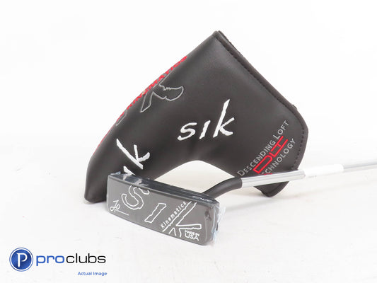 New! SIK Jo C Series Black Swept Neck 33" Putter w/ HC - 370006