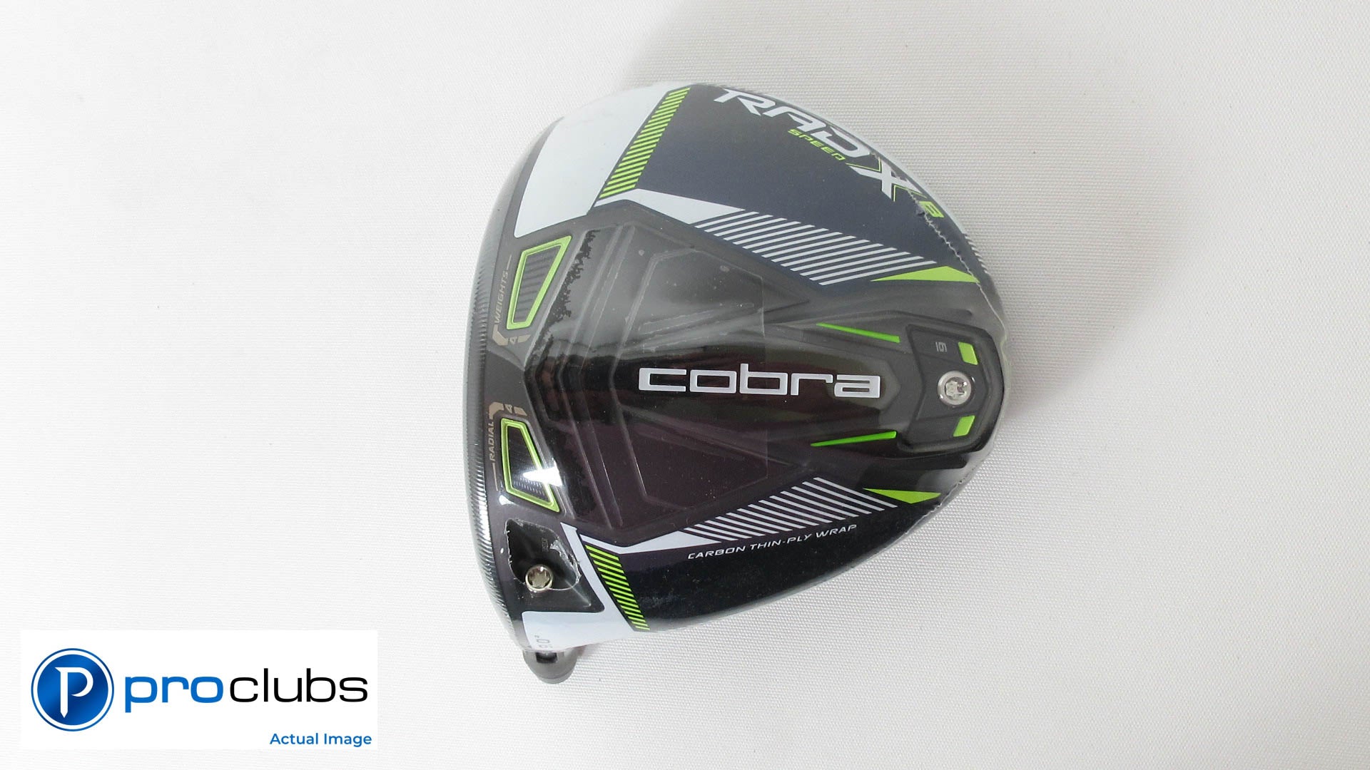 New! Left Handed Tour Issue Cobra King RAD Speed XB 9*(6.4*) Driver Head 312767
