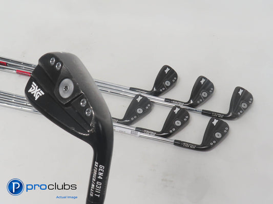 PXG 0311T Gen4 Black 4-PW IRON SET -KBS $Taper Lite 95 Regular Flex Steel 395461