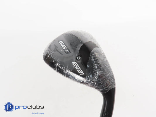 NEW Mizuno ES21 Black 56*(10*) Wedge -KBS Hi-Rev Wedge Flex Black Steel  329369