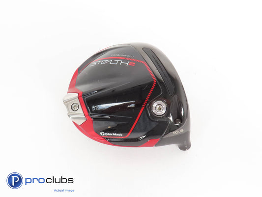 Nice Tour Issue TaylorMade STEALTH 2 10.5* Driver HEAD ONLY w/ "+" Stamp 375759