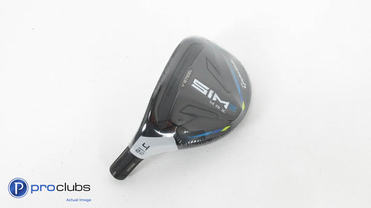 New! Left Handed TaylorMade SIM2 MAX 22* 4 Hybrid - Head Only - 335817