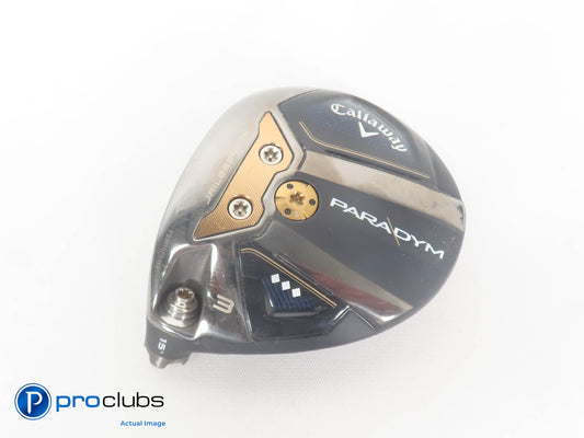 Left Handed Callaway Paradym Triple Diamond 15* 3 Wood - Head Only - L/H 382100