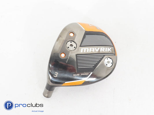 Left Handed Callaway Mavrik Sub Zero 15* 3 Wood - Head Only - L/H 277356