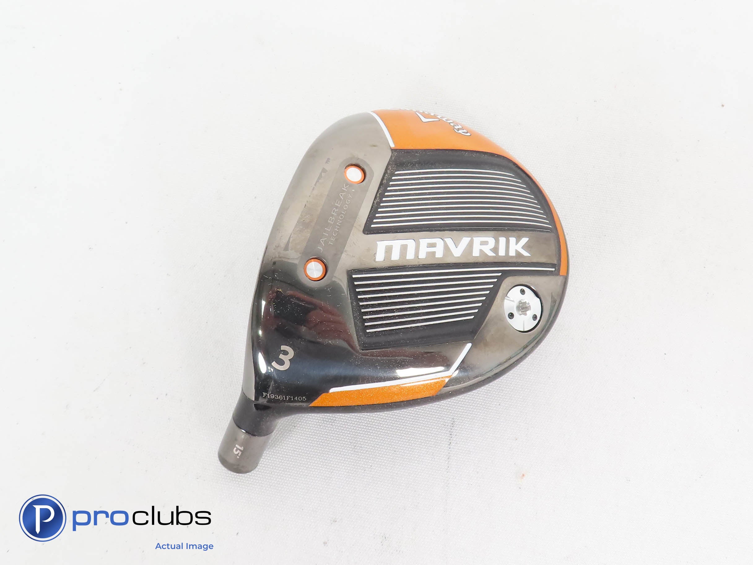 Left Handed Callaway Mavrik 15* 3 Wood - Head Only - L/H 269309