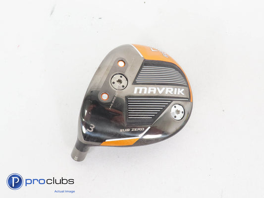 Left Handed Callaway Mavrik Sub Zero 15* 3 Wood - Head Only - L/H 275448