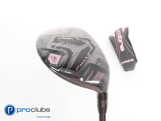 New! Ladies Cobra F-Max Airspeed 29* 6 Hybrid w/ HC - Cobra Ladies Flex - 317003