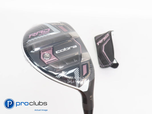 New! Ladies Cobra King RAD Speed 21* 4 Hybrid w/ HC -Recoil Ladies Flex- 316976