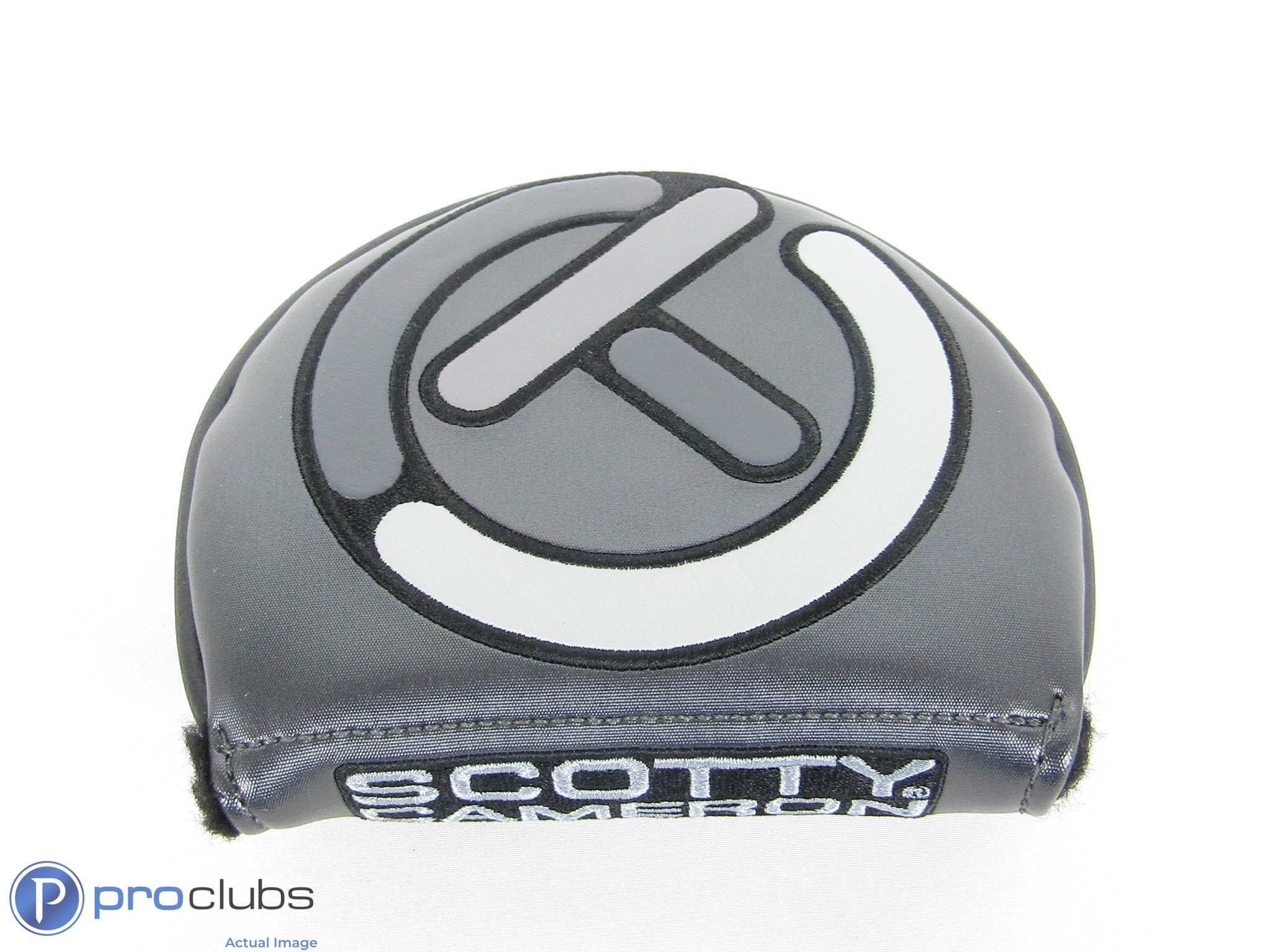 Circle T! Scotty Cameron "Gray Industrial Stick Figure" Mallet Headcover- 433242