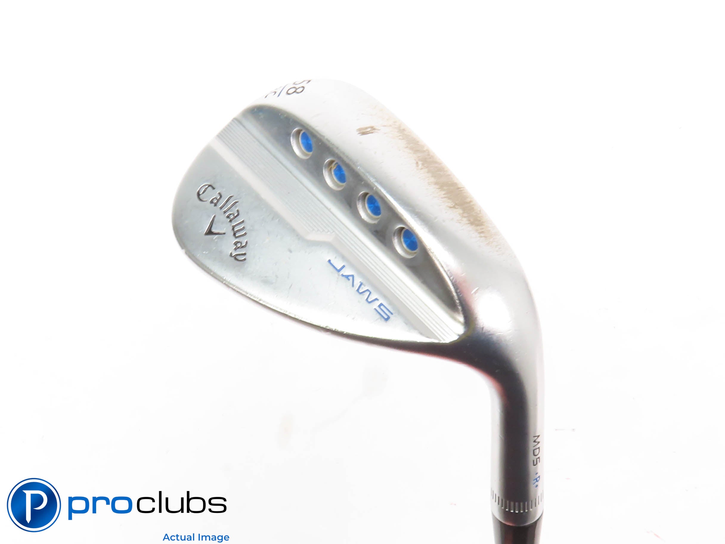 Callaway MD5 JAWS 58*(8*) Wedge C-Grind - KBS $Taper 130g X-Flex #433630