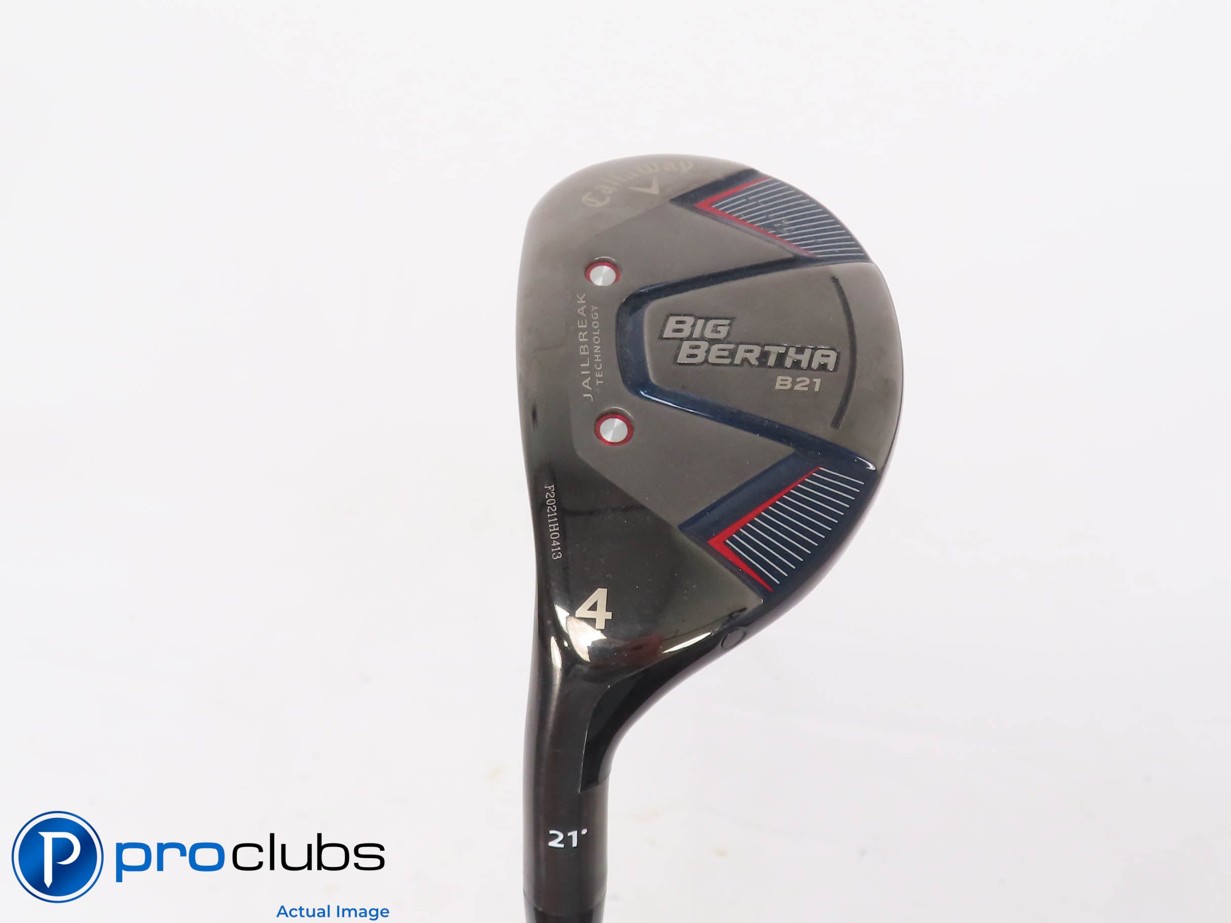 Left Hand Callaway Big Bertha B21 21* 4 Hybrid - Fujikura Pro 2.0 Regular 472212