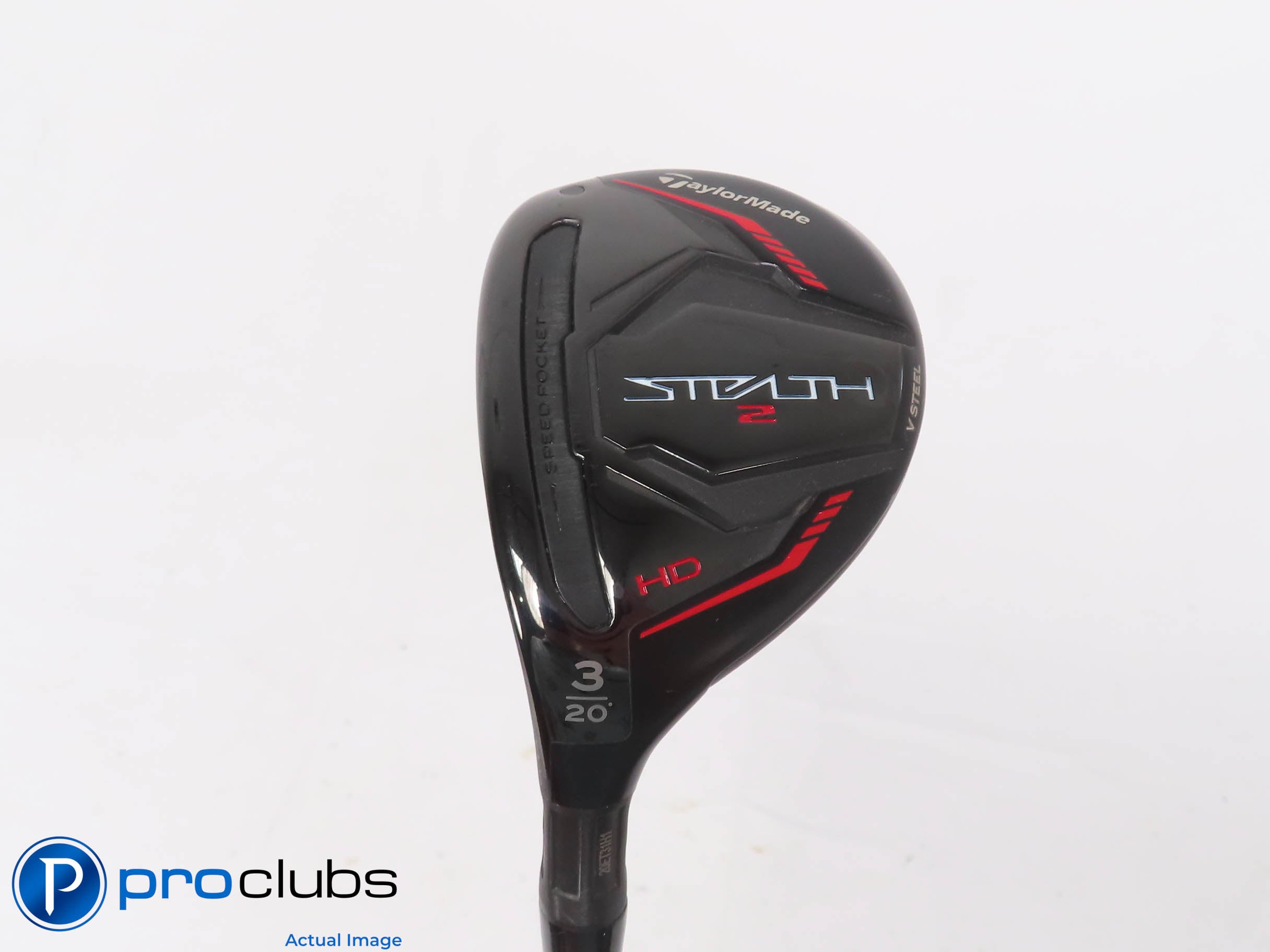 Left Hand TaylorMade STEALTH 2 HD 20* 3 Hybrid - Fujikura Pro 2.0 Regular 472140