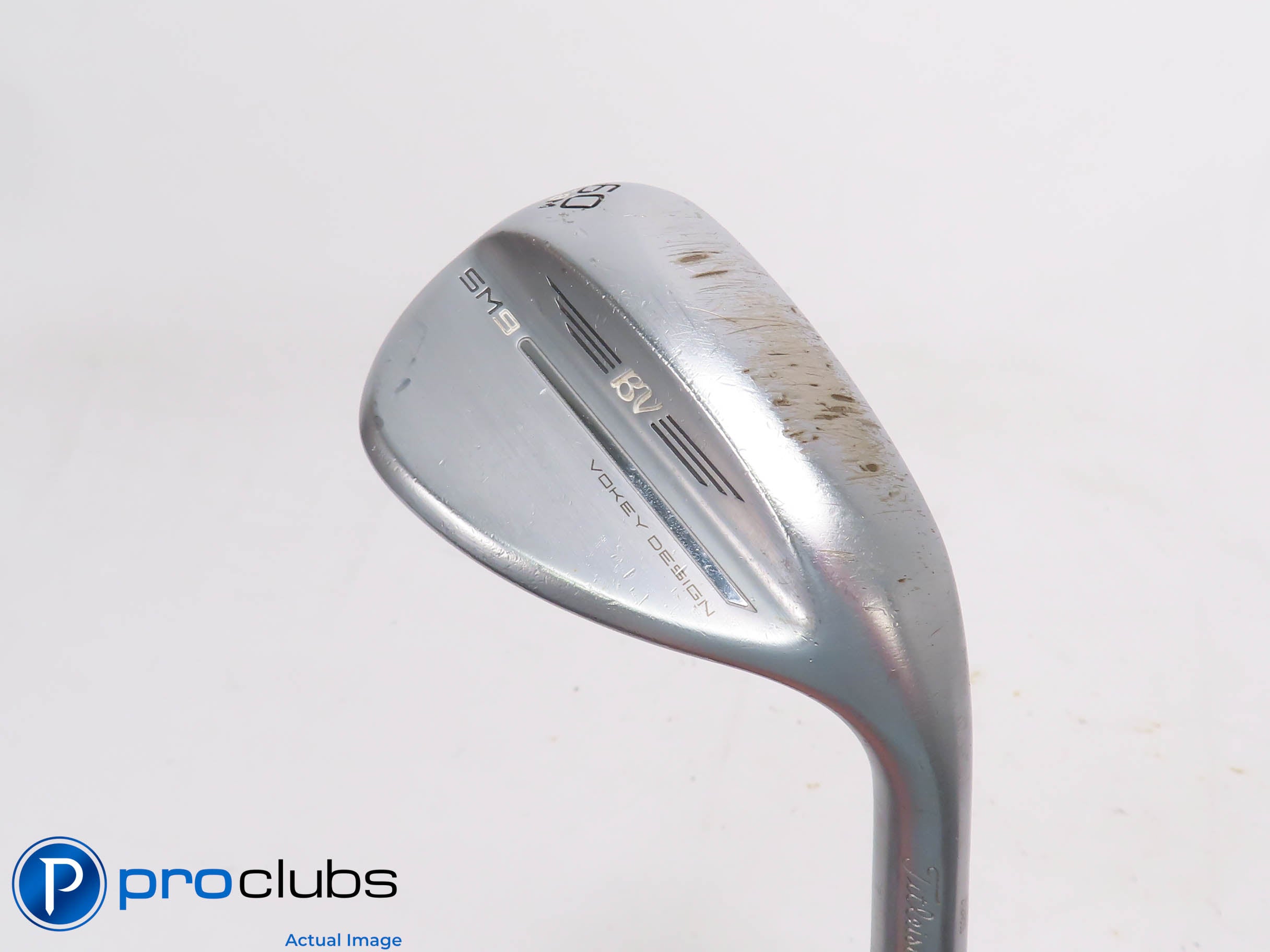 Titleist Vokey SM9 60*(8*) Chrome Wedge M-Grind - Vokey Wedge Flex - 473053