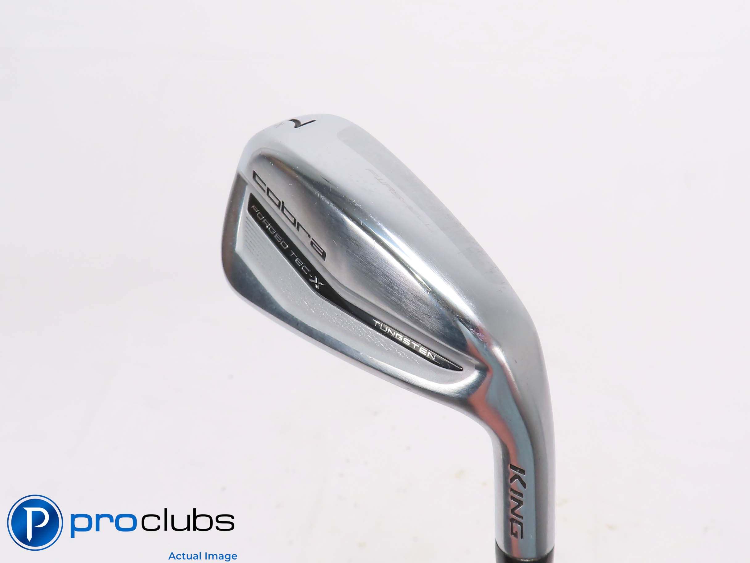 Mint! Cobra King Forged Tec-X 7 Iron - KBS $Taper Lite Stiff Flex - 473579