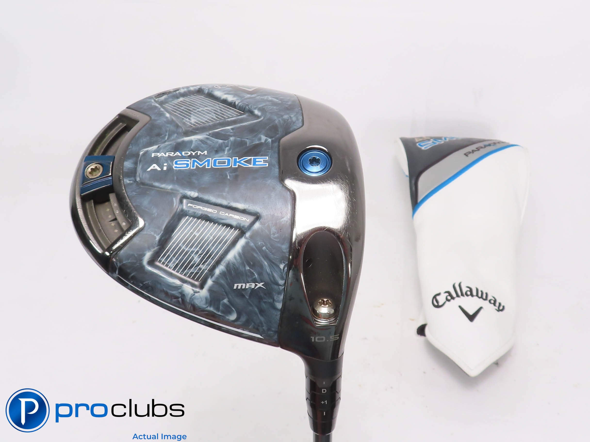 Callaway PARADYM Ai Smoke Max 10.5* Driver w/HC - Denali Blue 50g Stiff - 475001