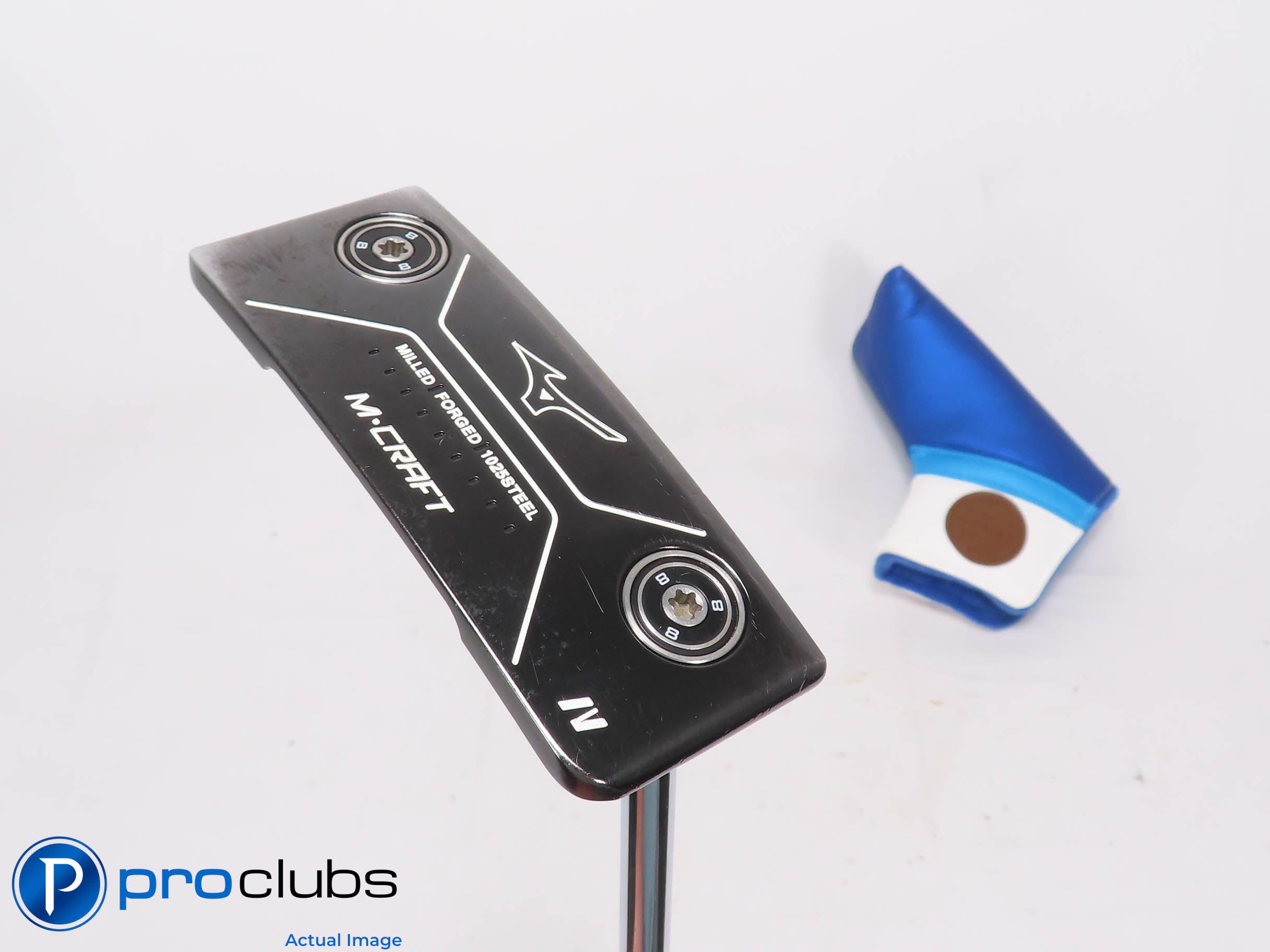 Mizuno M-Craft IV Black 34" Putter w/ HC w/ Weight Kit w/ BGT Shaft - 474821
