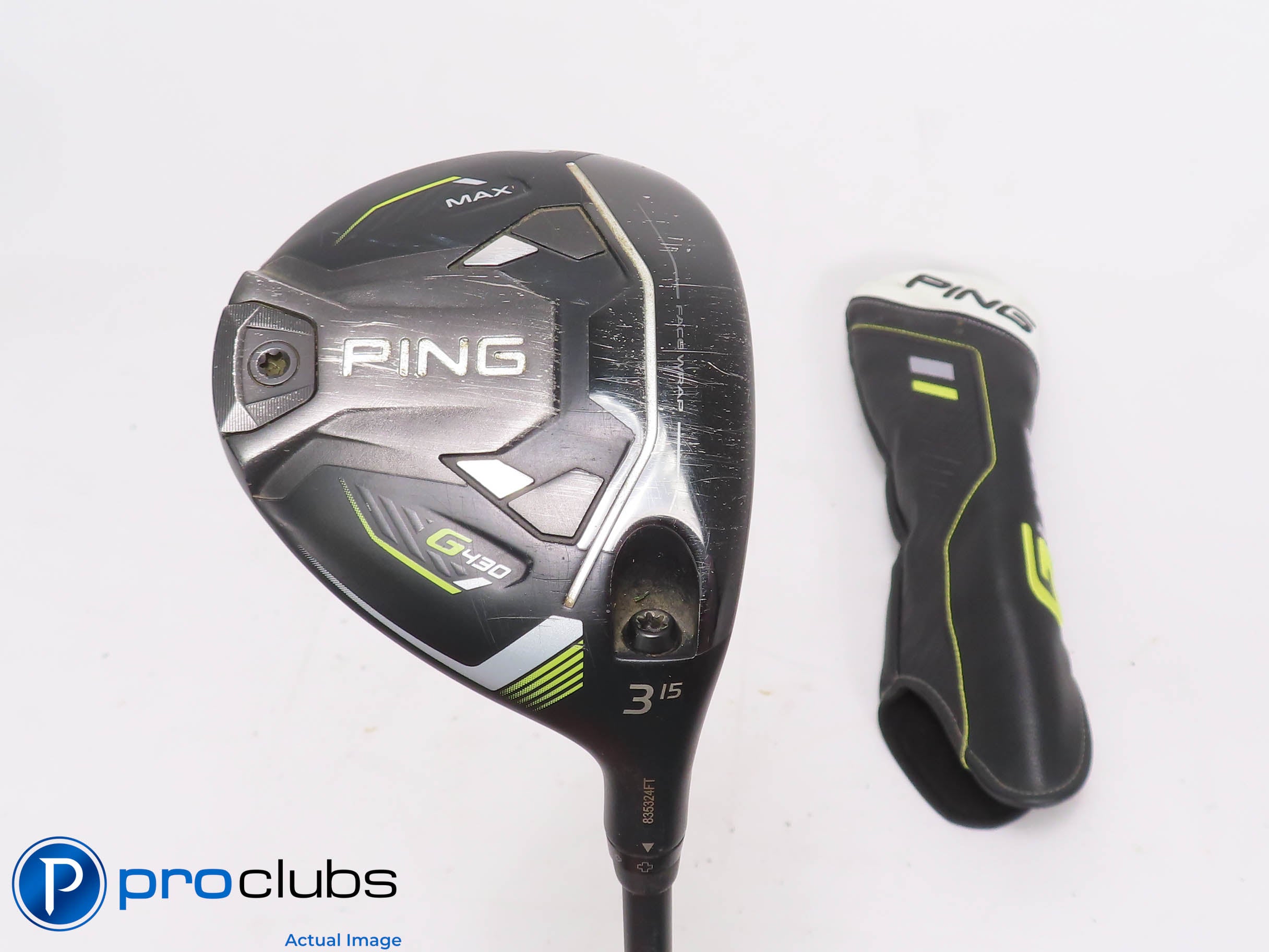 PING G430 MAX 15* 3 Wood w/ HC - PING Alta CB 65g SR Senior Flex - 475093