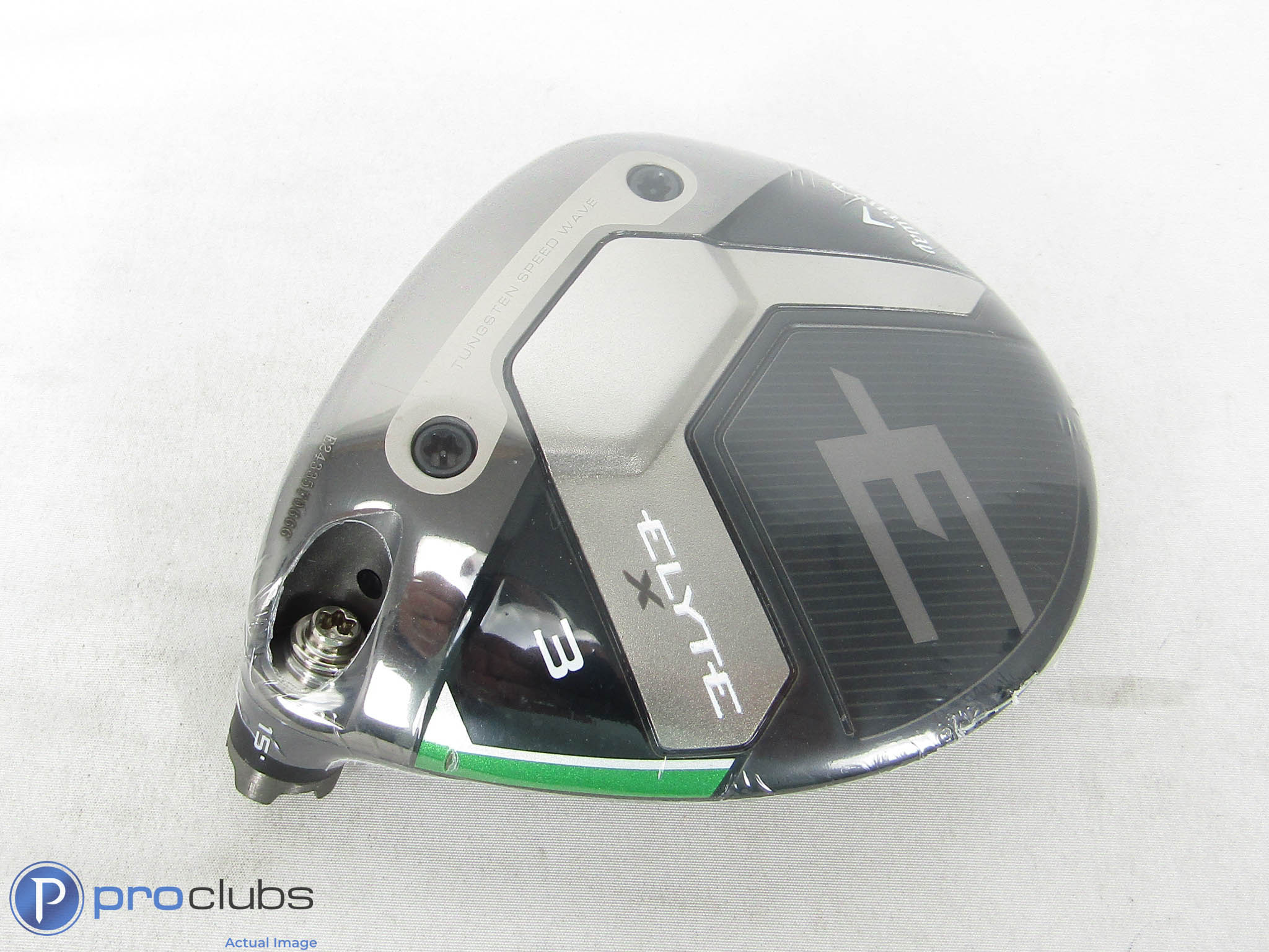 New Left Handed! Callaway ELYTE X 15* 3 Wood - Head Only - 473804