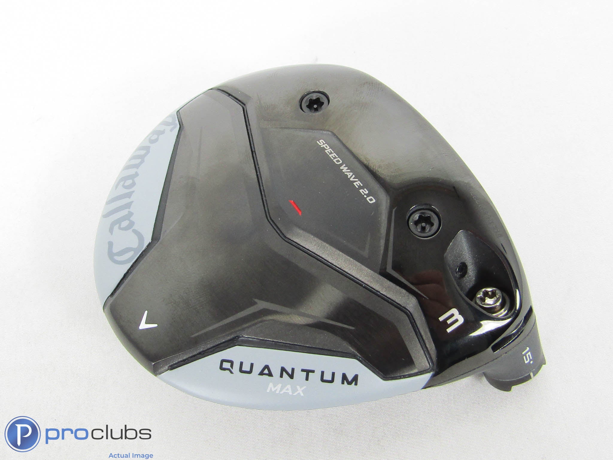 New! Callaway Quantum MAX 15* 3 Wood - Head Only - 475306