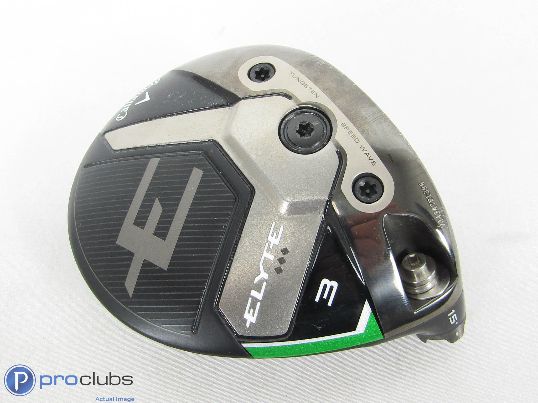 Excellent! Callaway ELYTE Triple Diamond 15* 3 Wood - Head Only - 471418