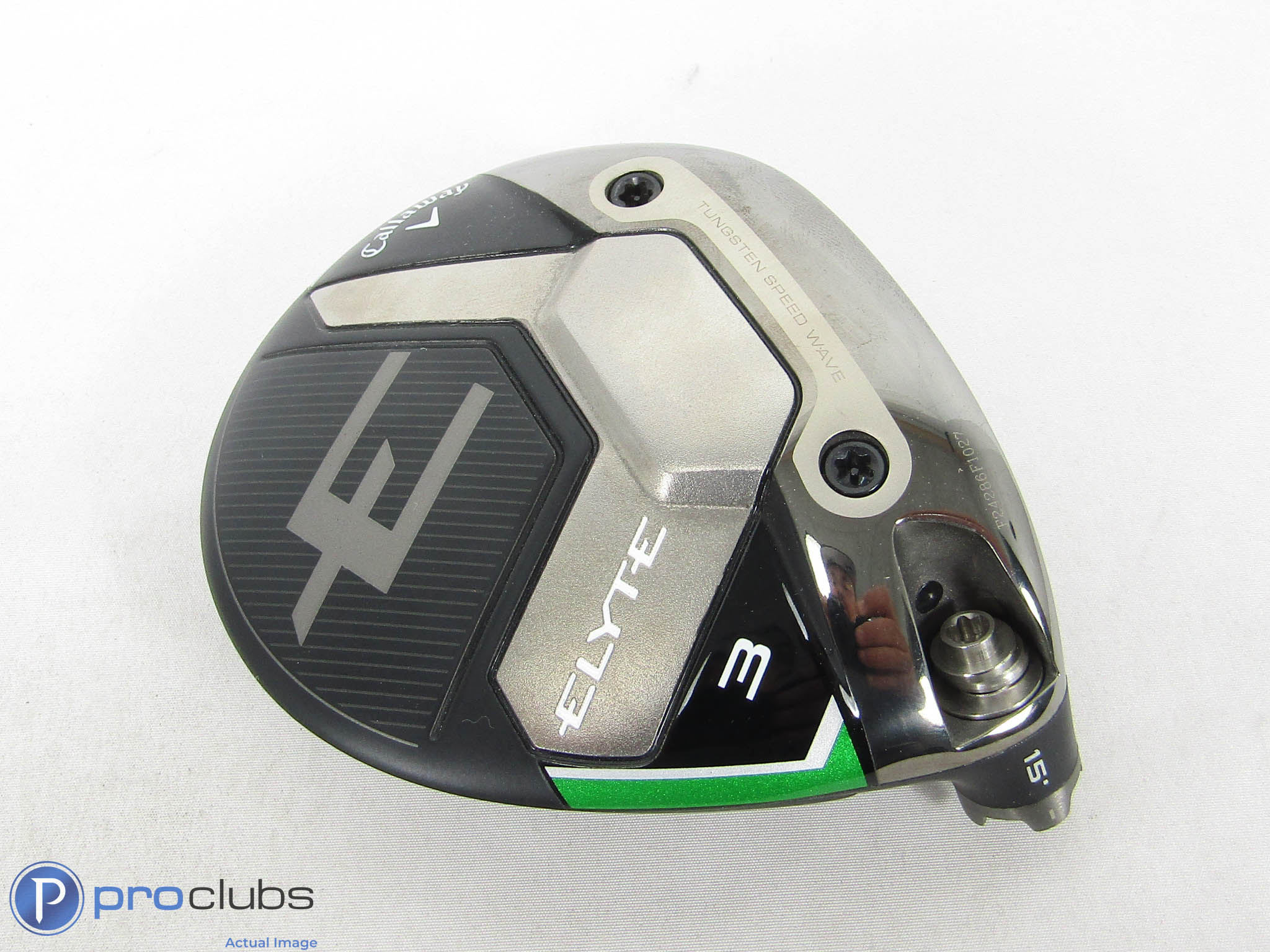 Excellent! Callaway ELYTE 15* 3 Wood - Head Only - 471416