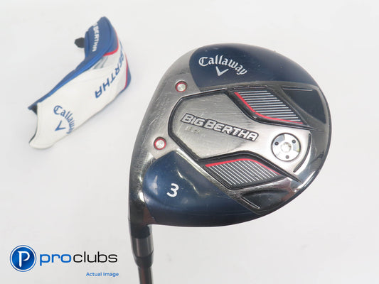 Left Handed Callaway 2021 Big Bertha B21 3 Wood w/HC - Callway RCH Senior 387138