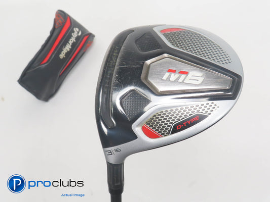 Left Handed TaylorMade M6 D-Type 16* 3 Wood w/HC - Bassara 42g Regular - 387142