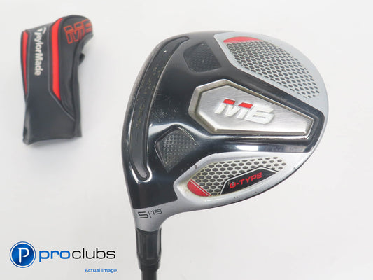 Left Handed TaylorMade M6 D-Type 19* 5 Wood w/HC - Bassara 42g Regular - 387141