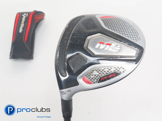 Left Handed TaylorMade M6 D-Type 19* 5 Wood w/HC - Bassara 42g Regular - 387139