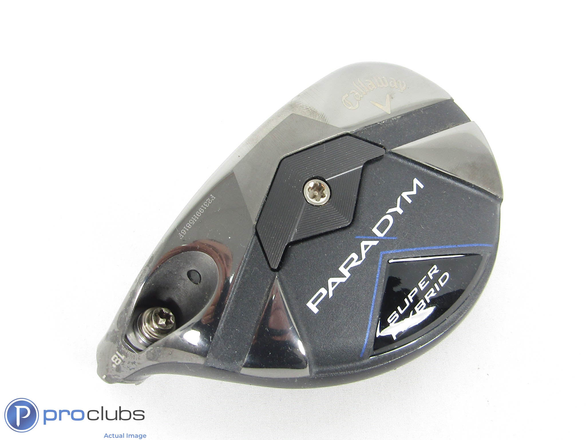 Left Handed! Callaway Paradym Super Hybrid 18* 3 Hybrid - Head Only - 432095
