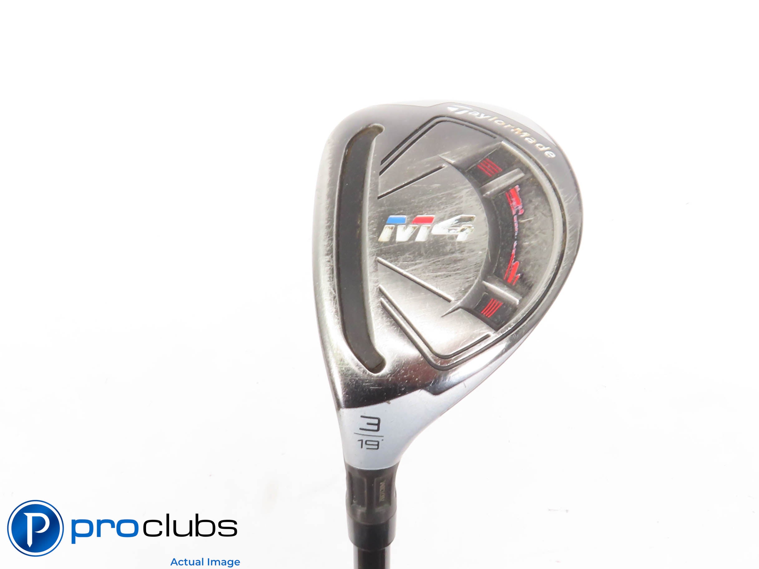 Left Handed TaylorMade M4 19* 3 Hybrid - Fujikura Atmos Red 7S Stiff - 432043