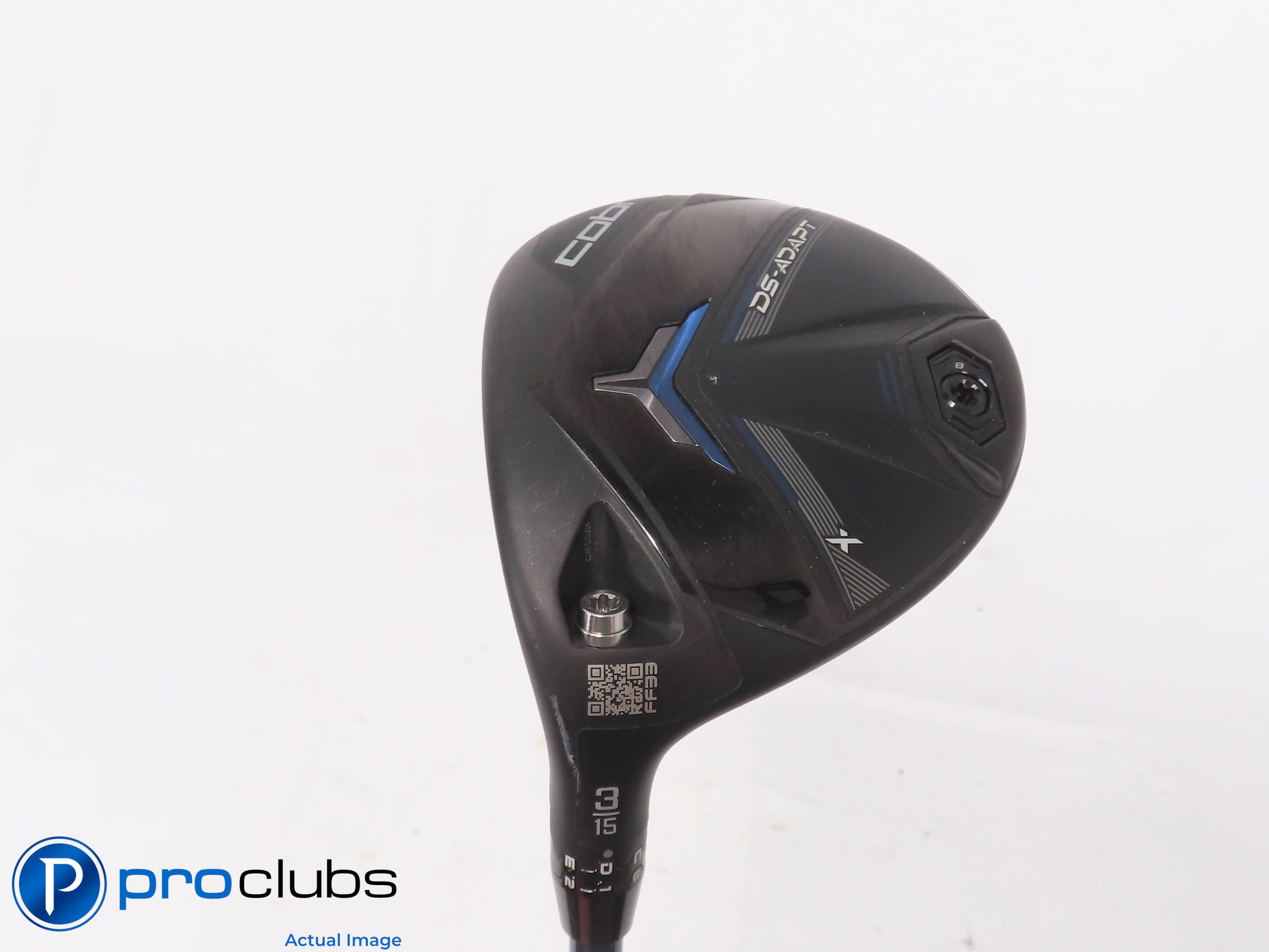 Left Handed Cobra DS-Adapt X 15* 3 Wood - Denali Blue 60g 5.5 Regular - 473502