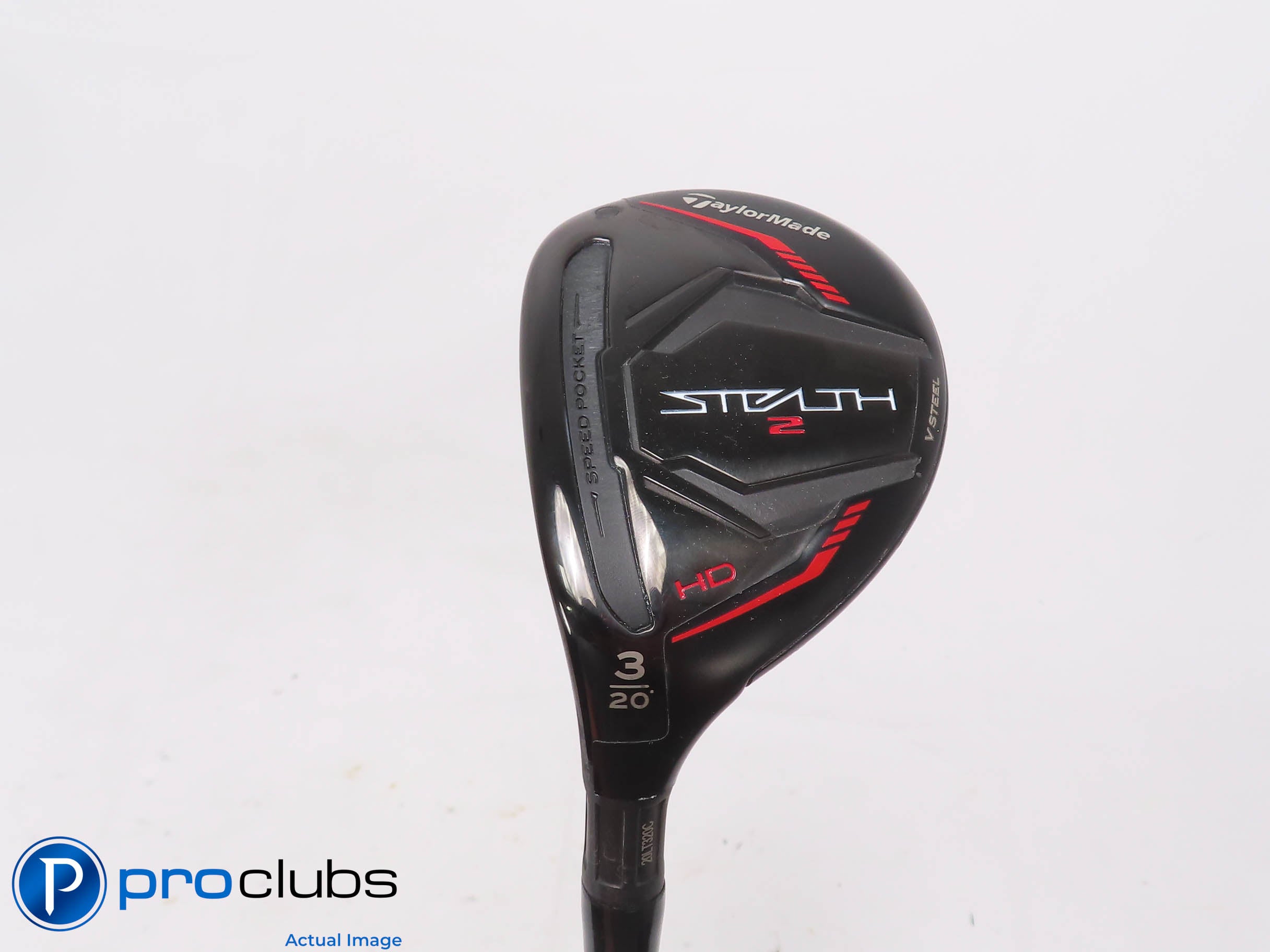 Left Hand TaylorMade STEALTH 2 HD 20* 3 Hybrid - Fujikura Pro 2.0 Regular 472091
