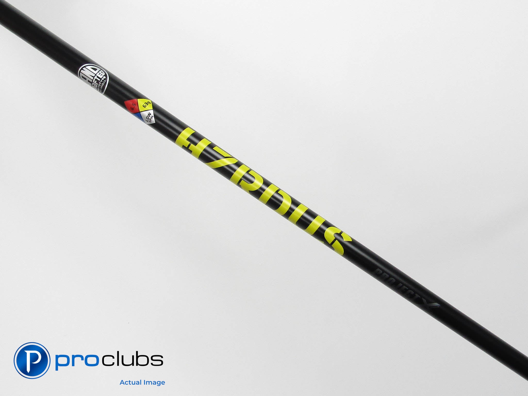 New! Project X Hand Crafted HZRDUS Yellow 63g 6.5 X Driver / Wood Shaft #475461