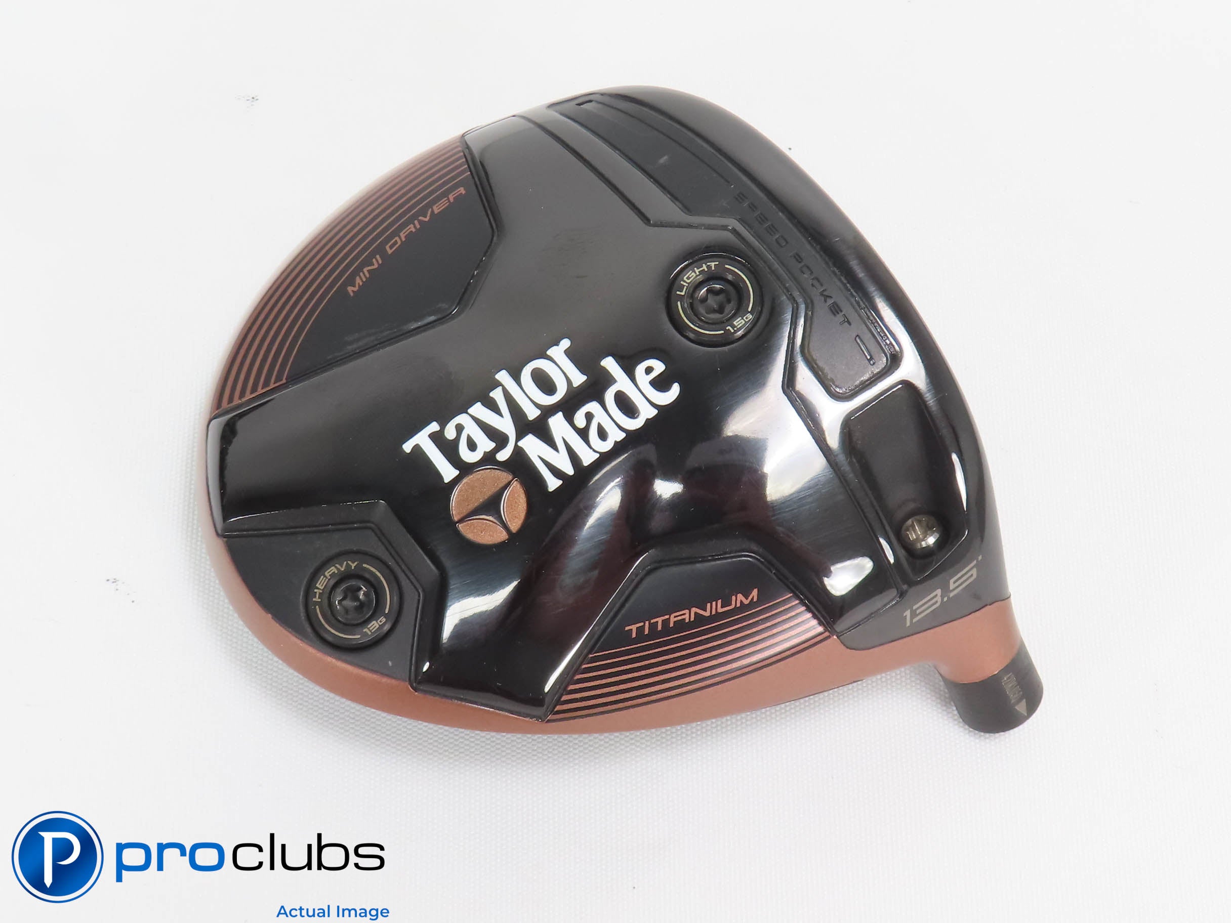 Mint! TaylorMade BRNR Copper 13.5* Mini Driver - Head Only - 475602