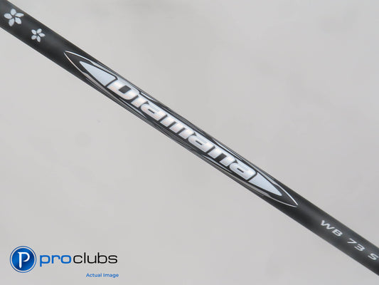 NEW! ALL NEW WHITE BOARD DIAMANA WB 73 Stiff Flex Driver Shaft .335 Tip #387561