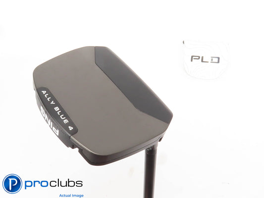 Nice Ping PLD ALLY BLUE 4 Milled Black 32" PUTTER w/Cover 434224