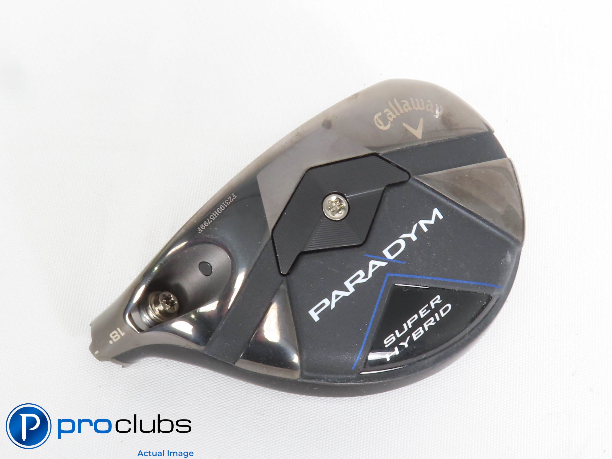 Excellent! Left Handed Callaway PARADYM Super Hybrid 18* #3 - Head Only - 430872
