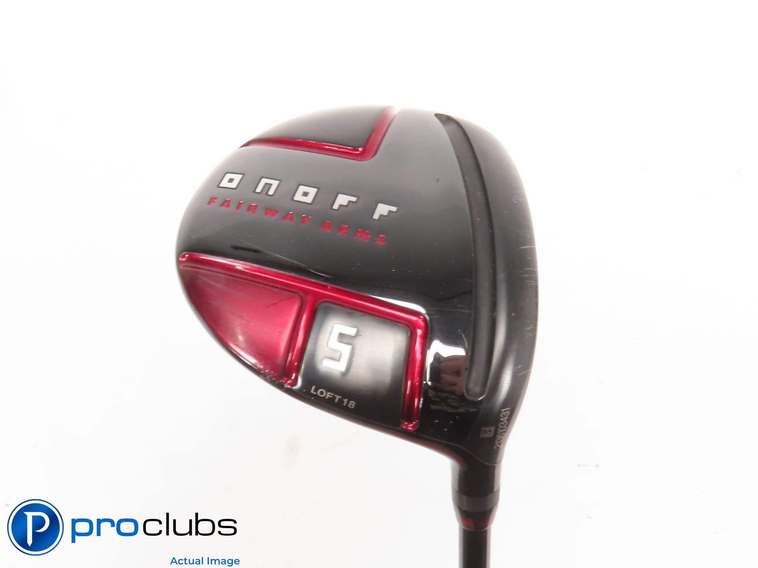 ON OFF Fairway Arms 18* 5 Wood - Labo Spec Stiff Flex - 431084