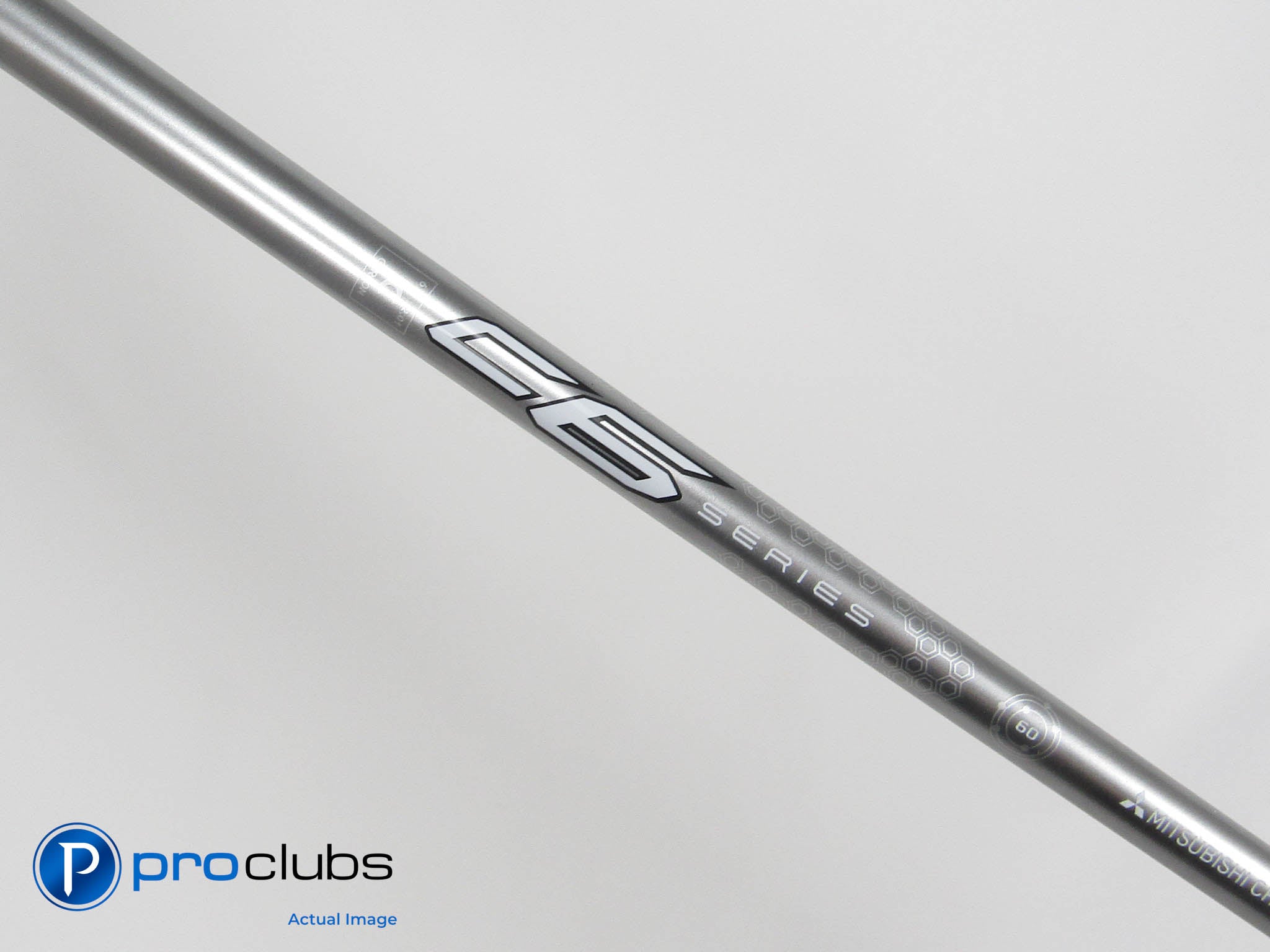 New Mitsubishi C6 Black 60 A-Flex Hybrid Shaft .370" Tip #434293