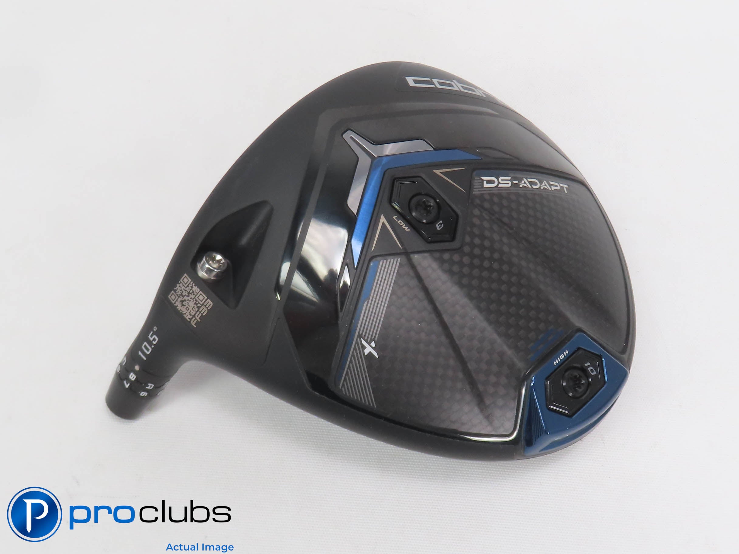 Left Handed Cobra DS-Adapt X 10.5* Driver - Head Only w/ Adapter - 474452