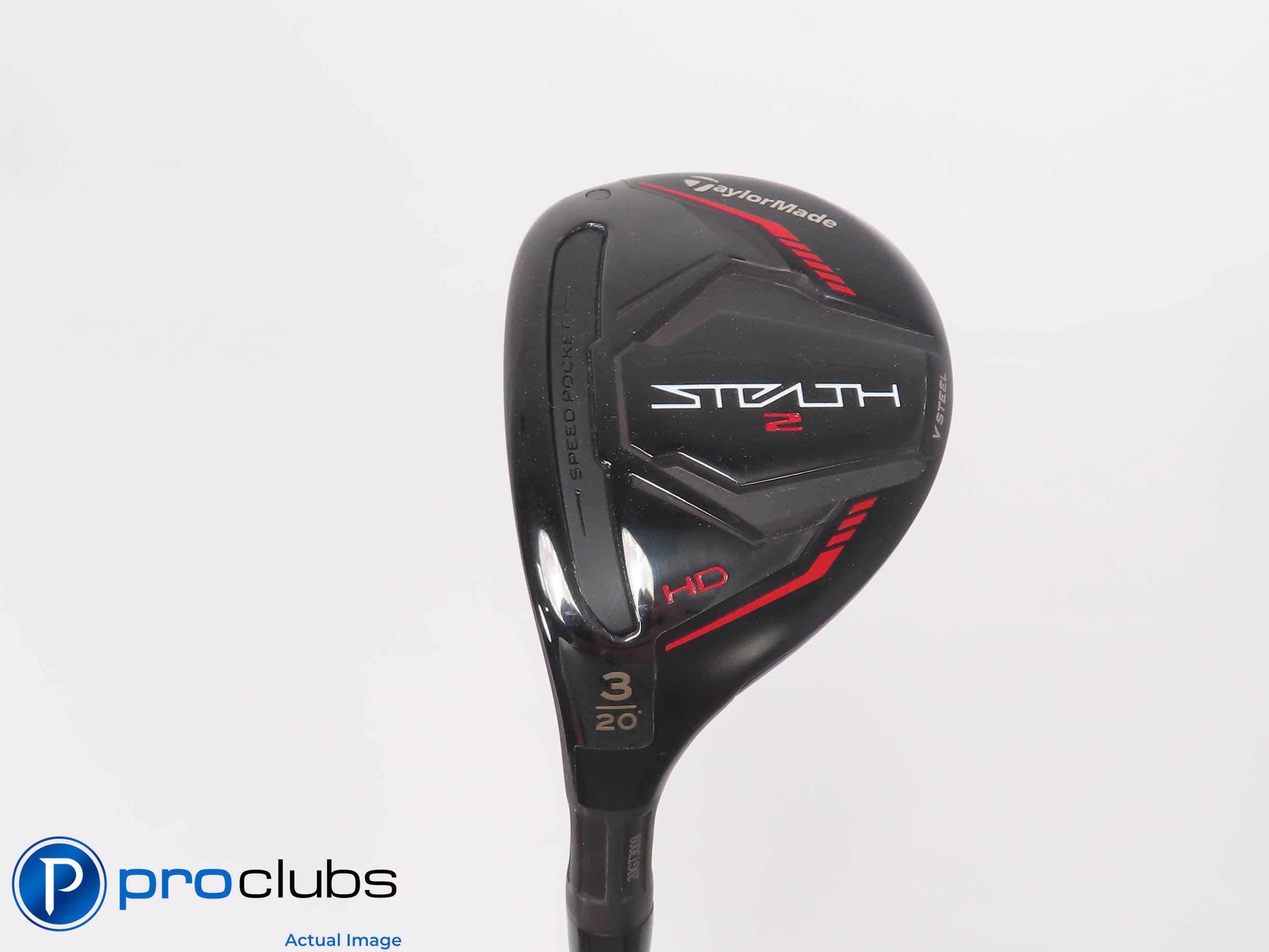Left Handed TaylorMade STEALTH 2 HD 20* 3 HYBRID Fujikura 8S Stiff Flex 472115