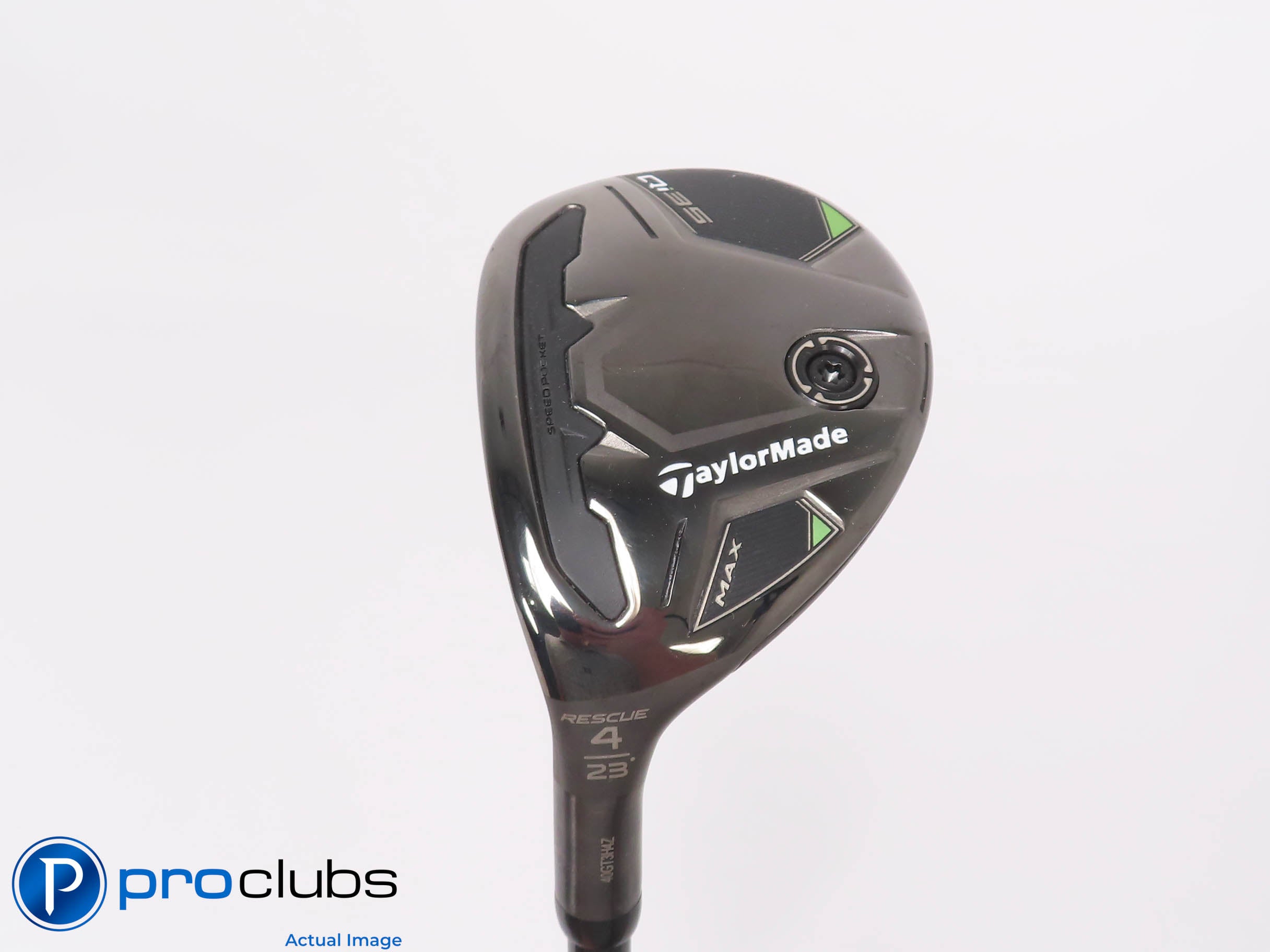 Nice Left Handed TaylorMade Qi35 MAX 23* 4 HYBRID - Tensei 60 Senior Flex 473258