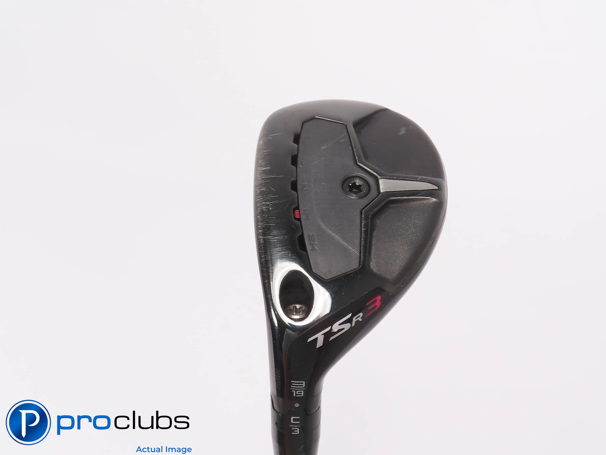 Nice Left Handed Titleist TSR3 19* HYBRID - Tensei AV White 90 Stiff Flex 473979