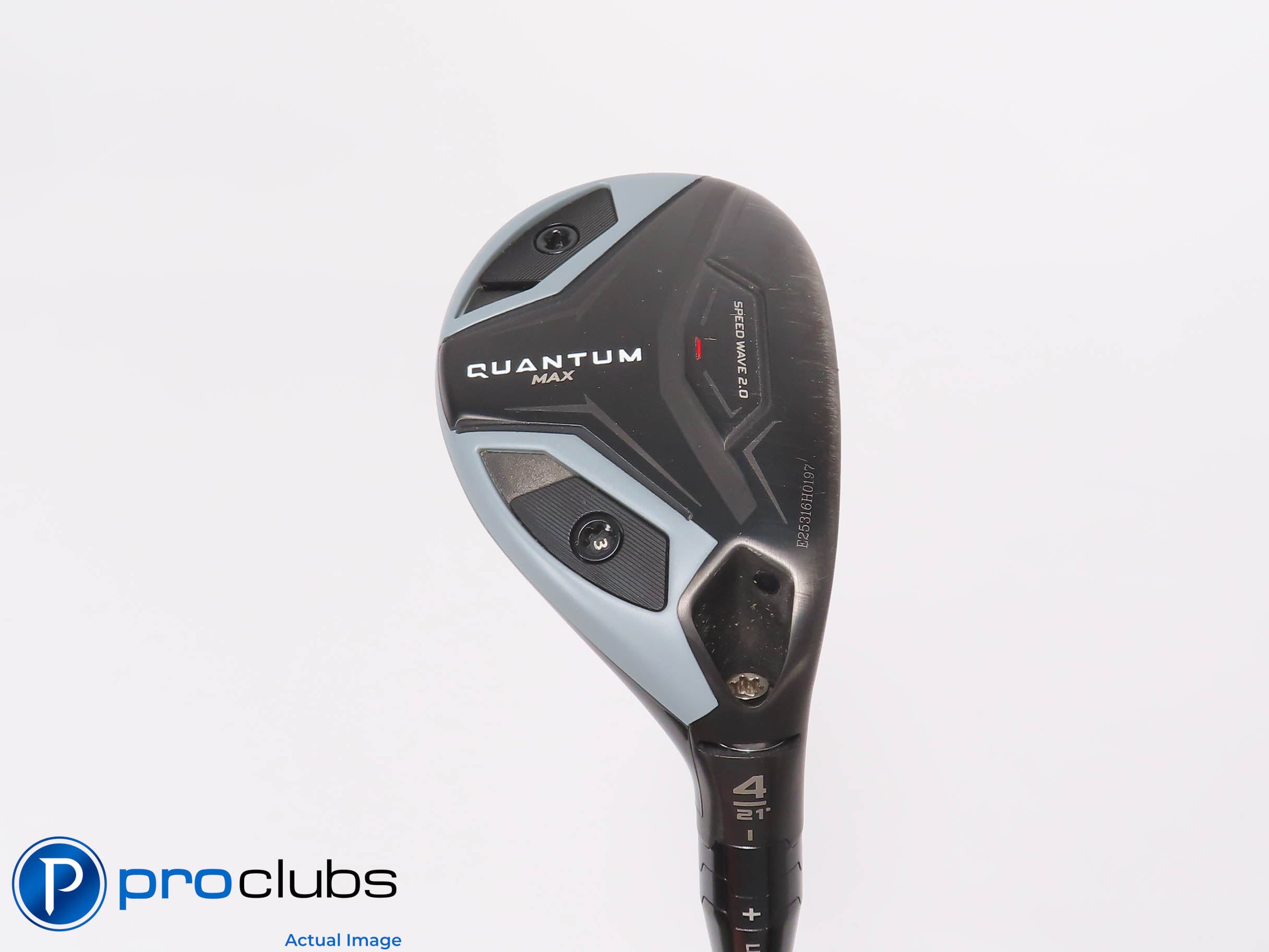 Nice Callaway QUANTUM MAX 21* 4 HYBRID -HZRDUS Smoke Black 80g 6.5 X-Flex 475617