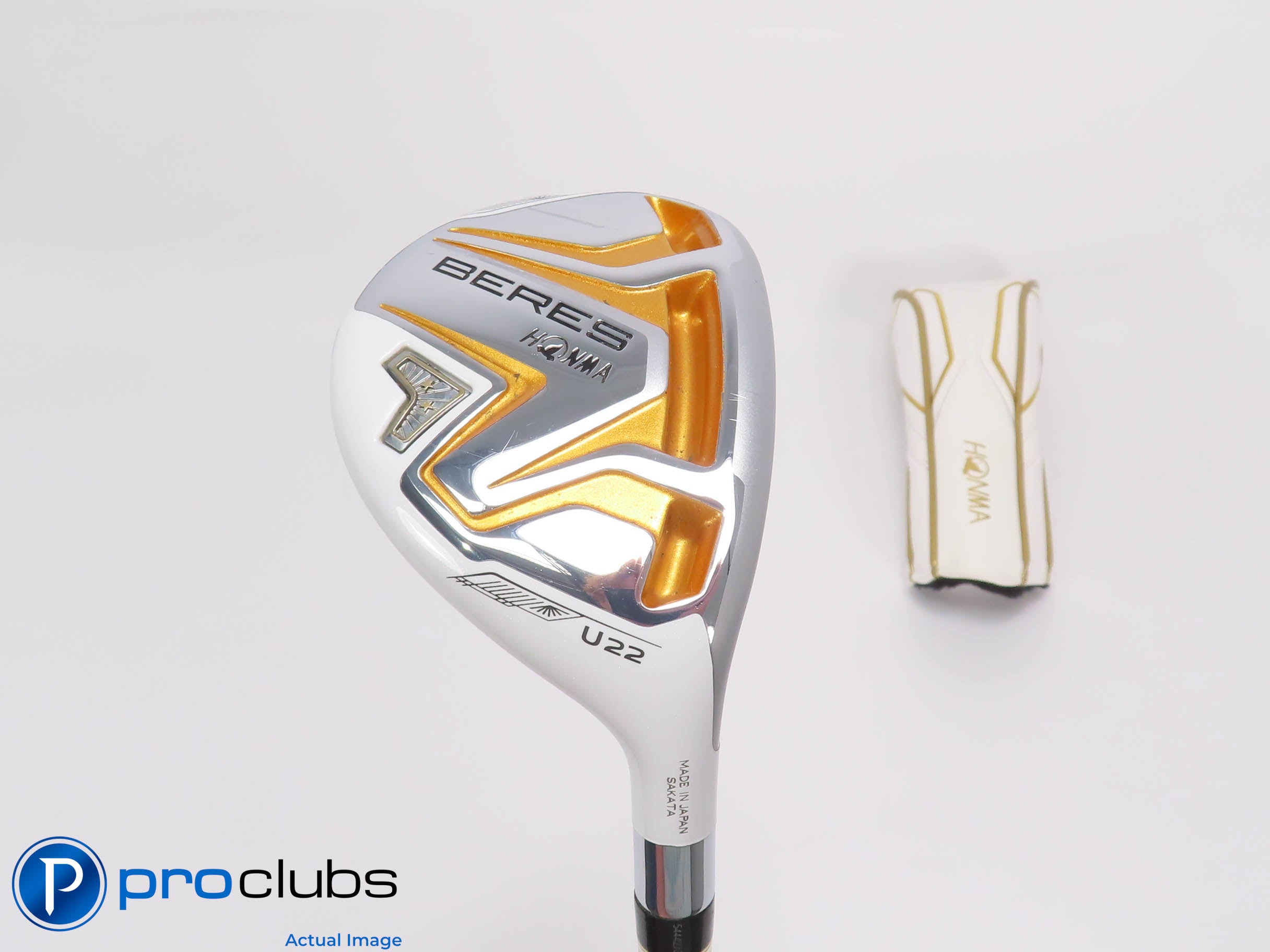 Ladies Honma BERES AIZU 2-Star 22* 4 Hybrid w/HC - Honma Ladies Flex - 473595