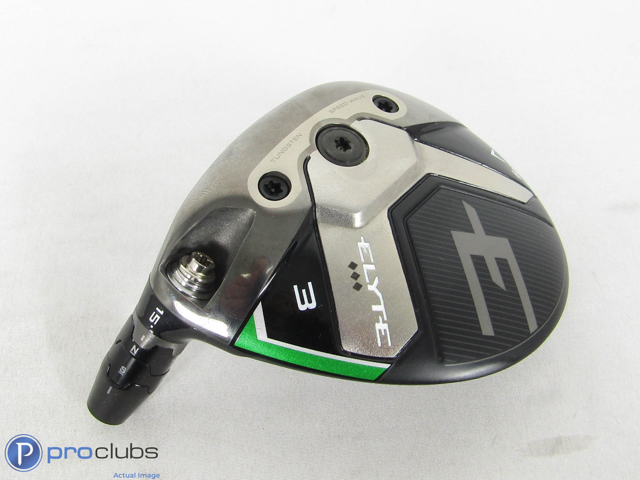 Left Handed! Callaway ELYTE Triple Diamond 15* 3 Wood - Head Only - 475266