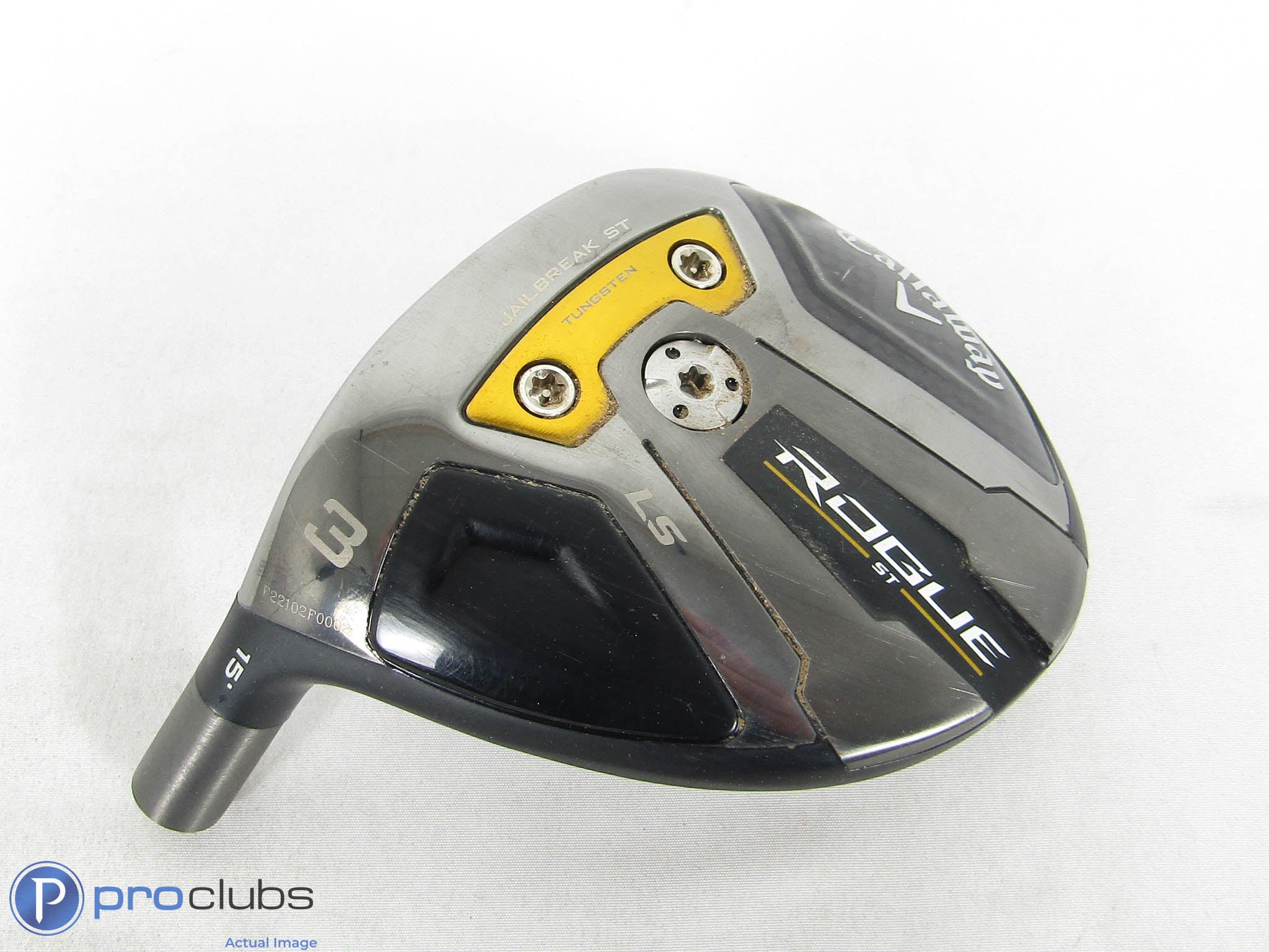 Left Handed! Callaway Rogue ST LS 15* 3 Wood - Head Only - 473030